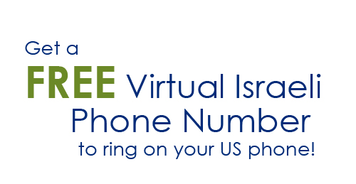 Get a FREE Virtual Israeli Phone Number to ring on your US phone!